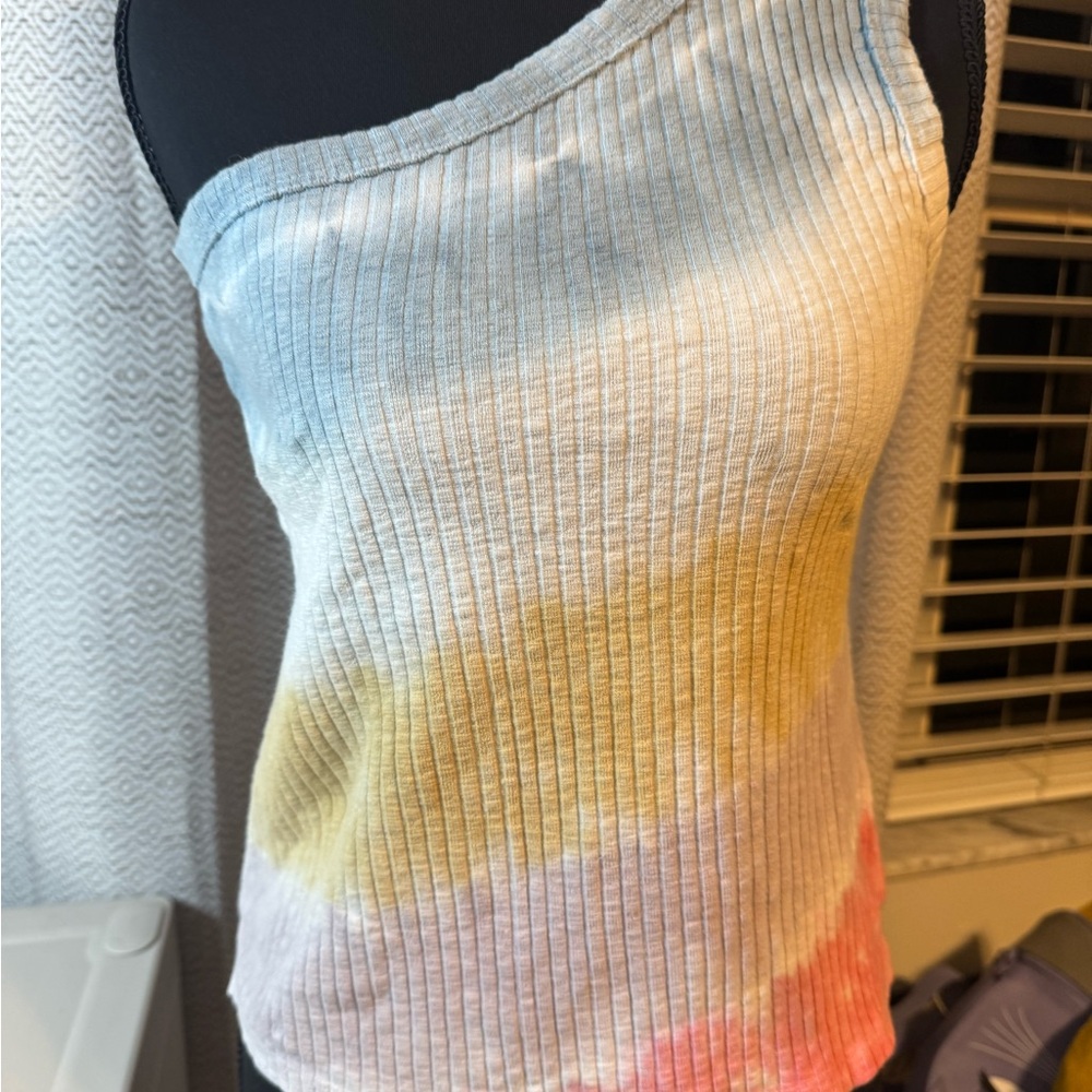 Project Social T Asymmetrical Pastel Tank Top